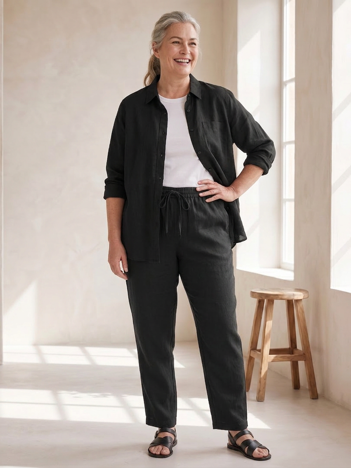 Paloma | Langsleeve Shirt Tapered Broek Set