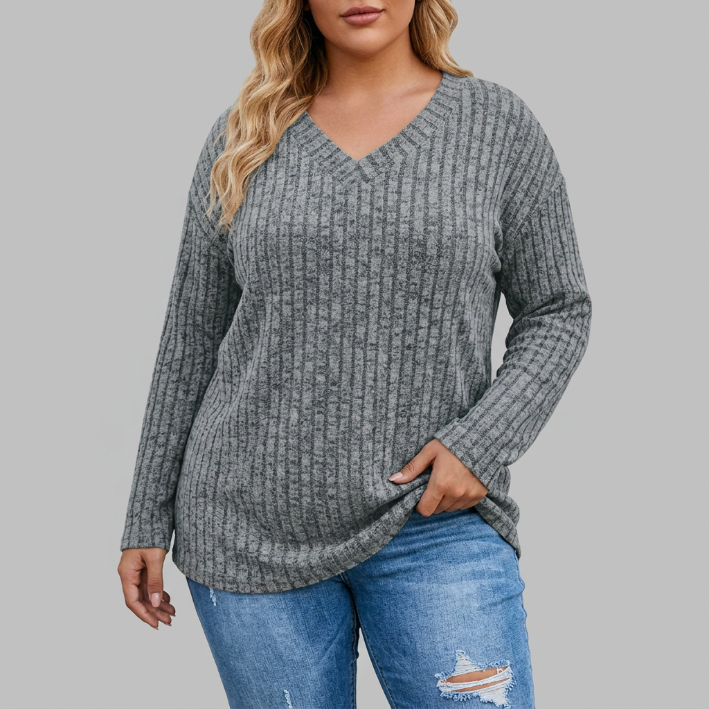 Opaline | V-Hals Lange Mouwen Top