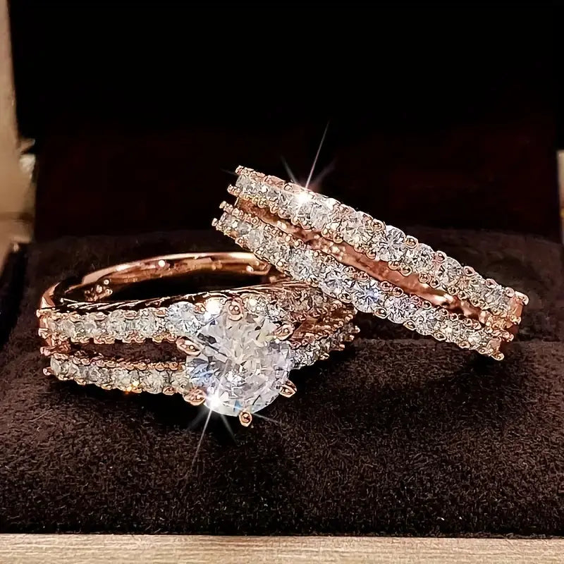Saoirse Radiance Ring Set | Goud