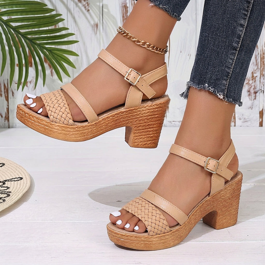 Paloma | Vlecht Sandalen
