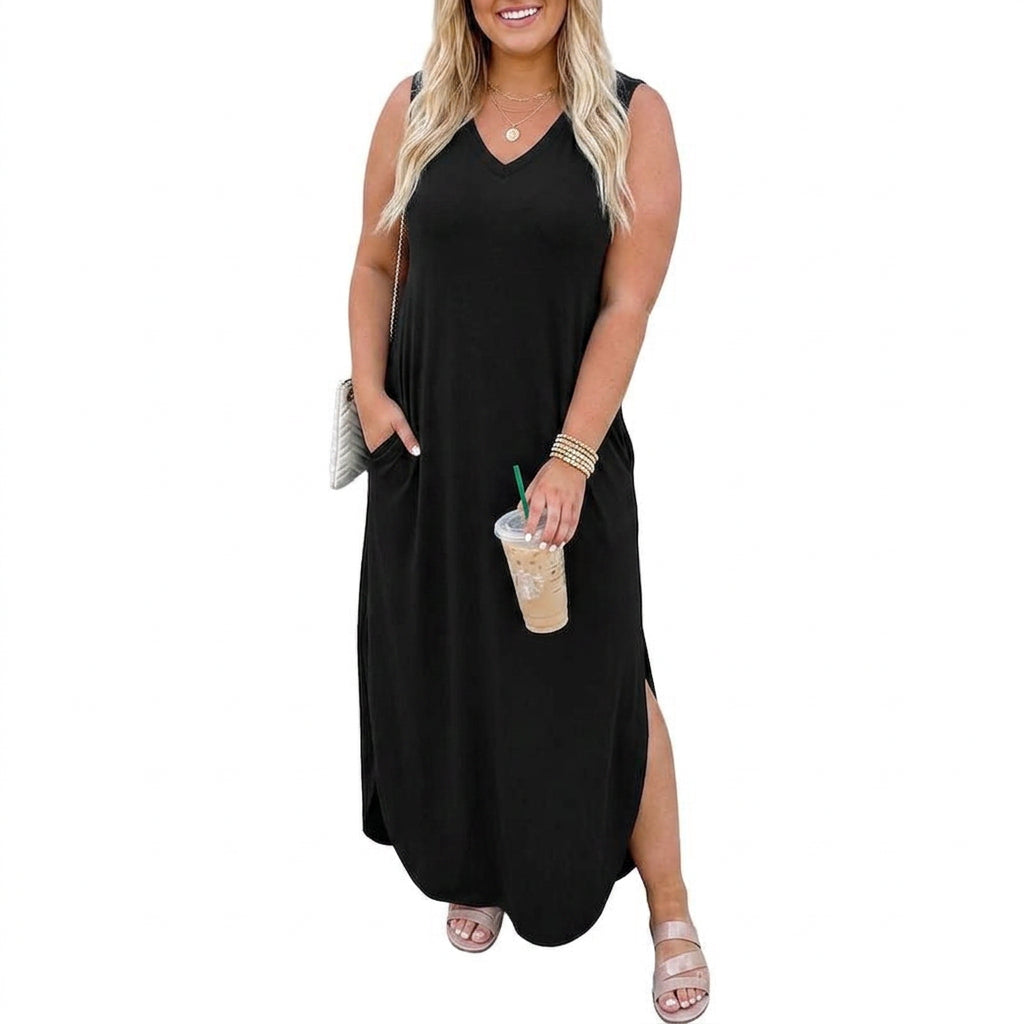 Adair - Boho Mouwloos Jurk