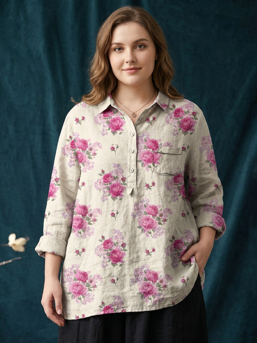 Bria | Bloemenblouse