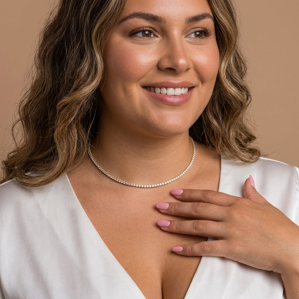 Dovie Ketting | Goud