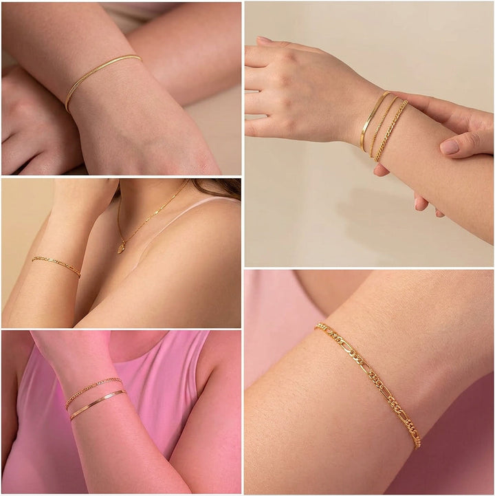 Soleil Vernetta armbandenset | Goud
