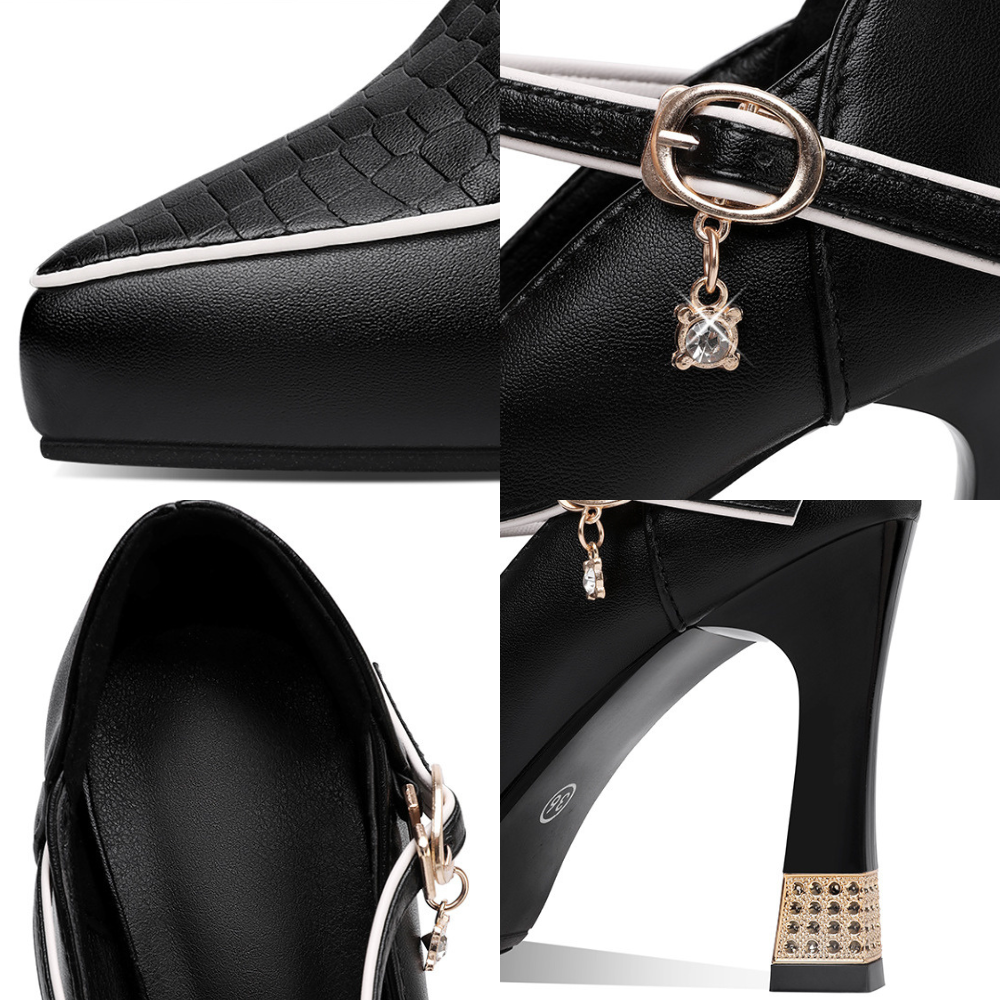 Monroe – T-Bar Sieraden Pumps