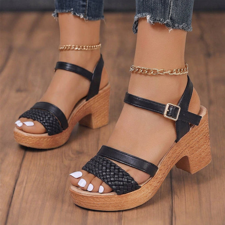 Paloma | Vlecht Sandalen