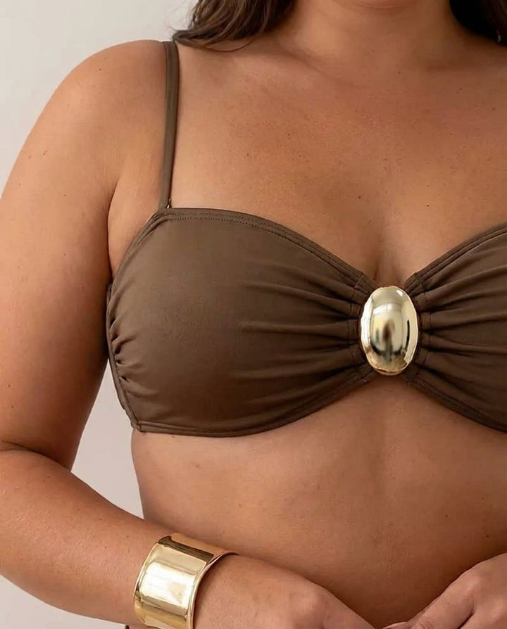 Amina | Elegante &amp; Figuuraccentuerende Bikini Twee-Delige Set