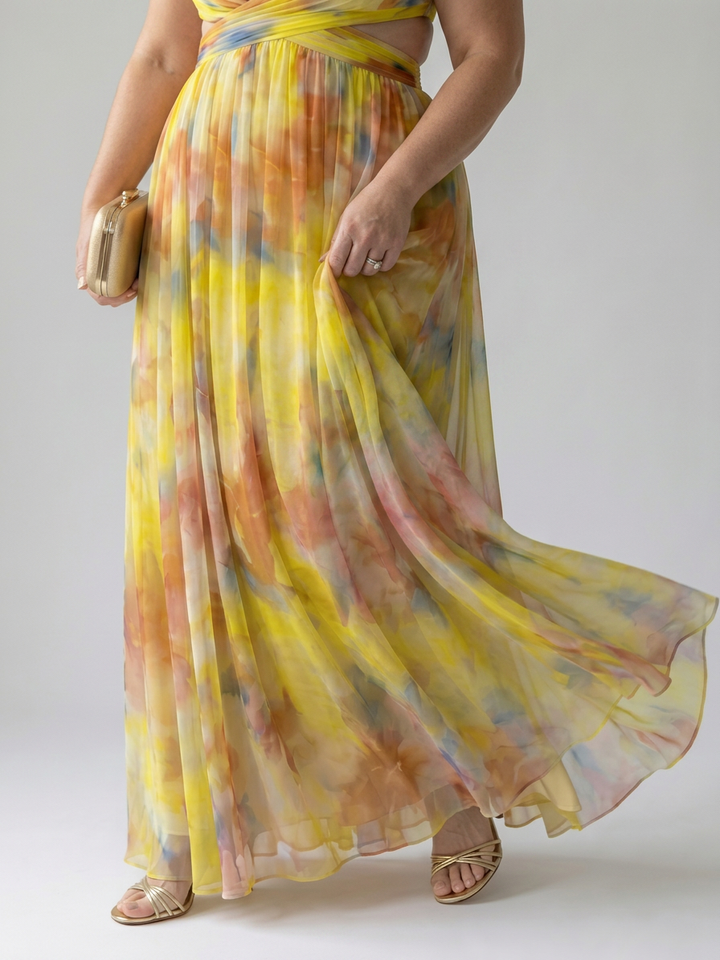 Stella &amp; Grace™ | Zachte Wikkel Maxi Jurk