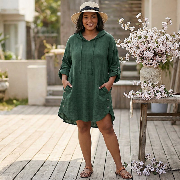Amaya Geruite Hoodie: Een Cozy Everyday Style