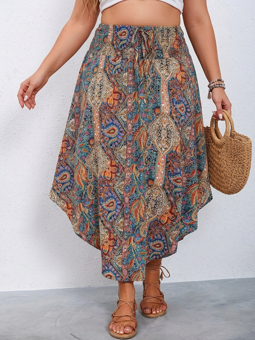 Cassia | Vibrante Midi Rok