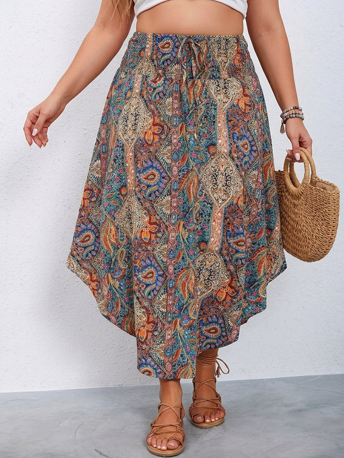 Cassia | Vibrante Midi Rok