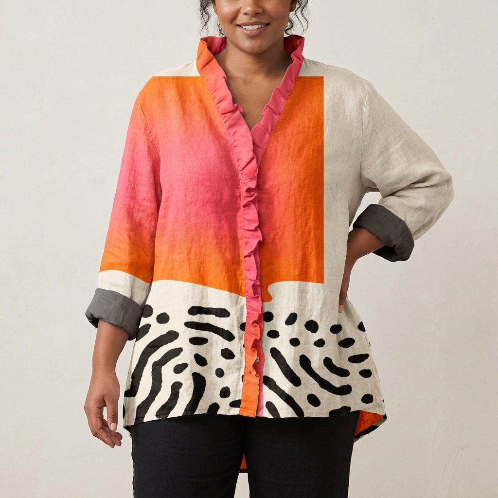 Yara | Artistieke Blouse