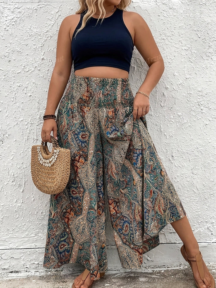 Bellamy | Bohemian Wijde Pantalon