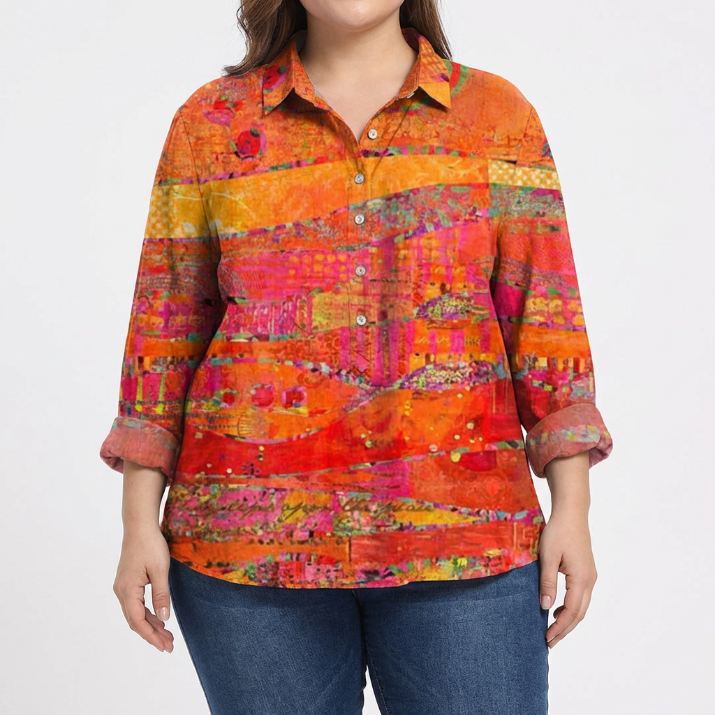 Nova | Elegante Linnen Zomerblouse