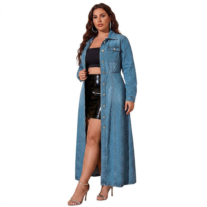 Wanda Denim Cardigan Jurk