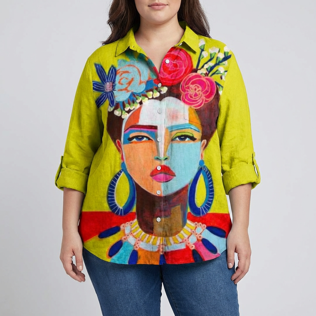 Ember | Elegante Linnen Zomerblouse