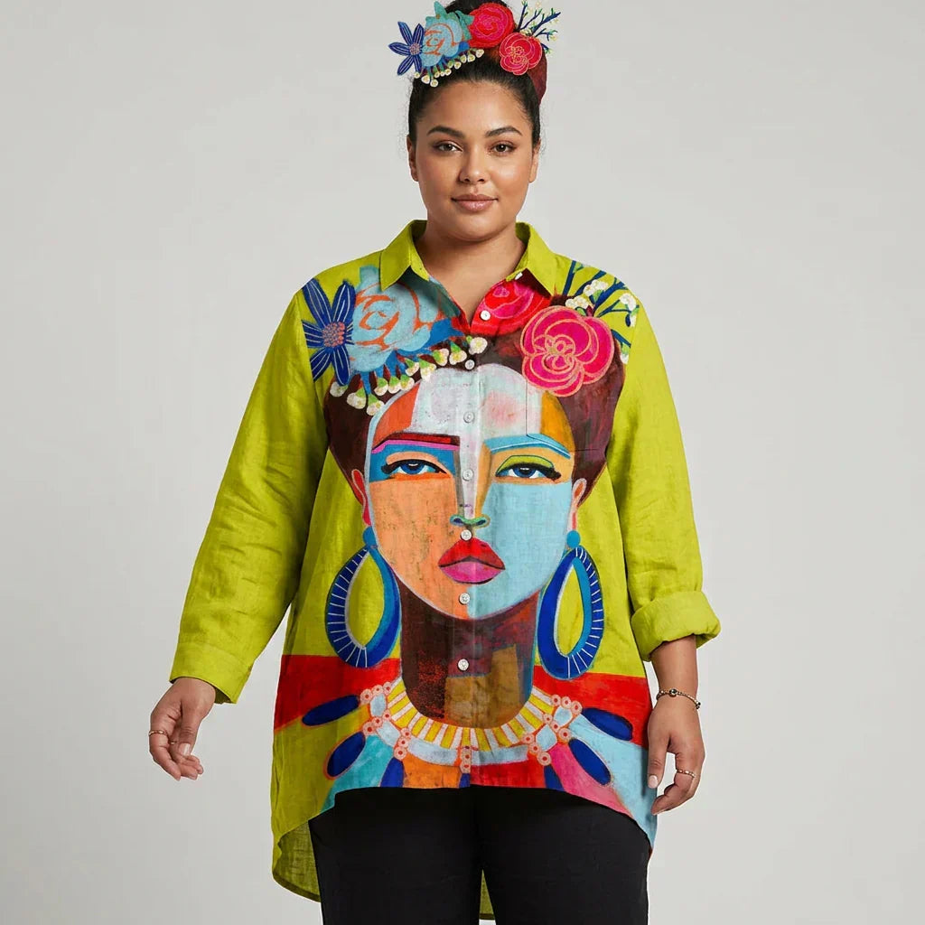 Yara | Artistieke Blouse