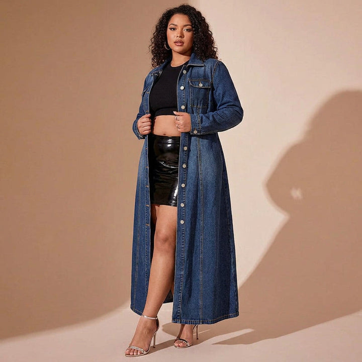 Wanda Denim Cardigan Jurk
