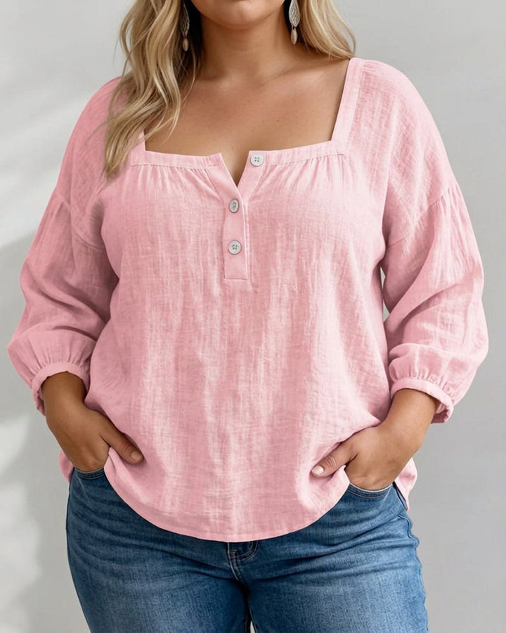 Sigrid | Blouse met Pofmouwen