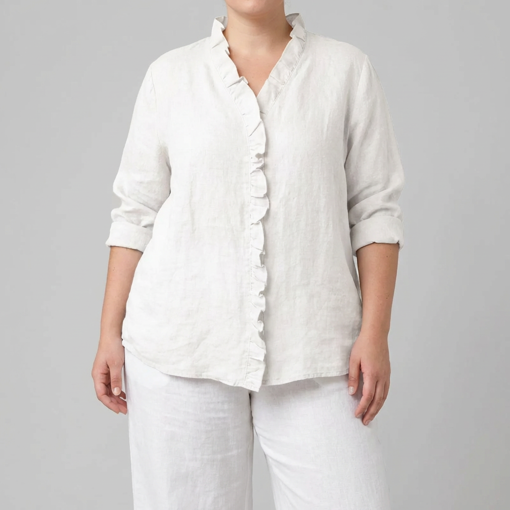 Shiloh | Elegante Linnen Zomerblouse