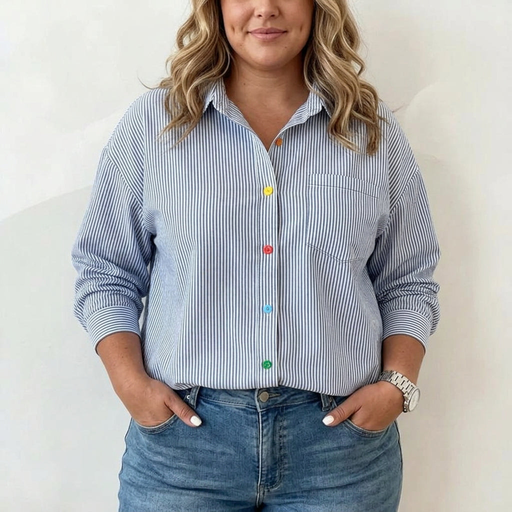 Tamsin | Casual Gestreept Shirt