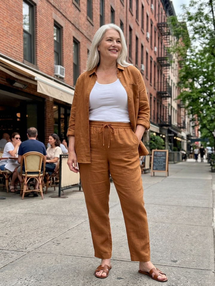 Paloma | Langsleeve Shirt Tapered Broek Set