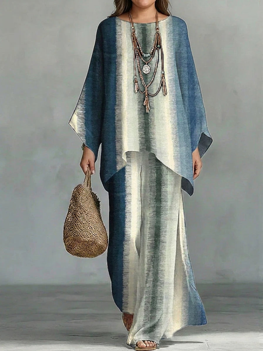 Tindra | Coastal Drift Flowing Two-Piece Set