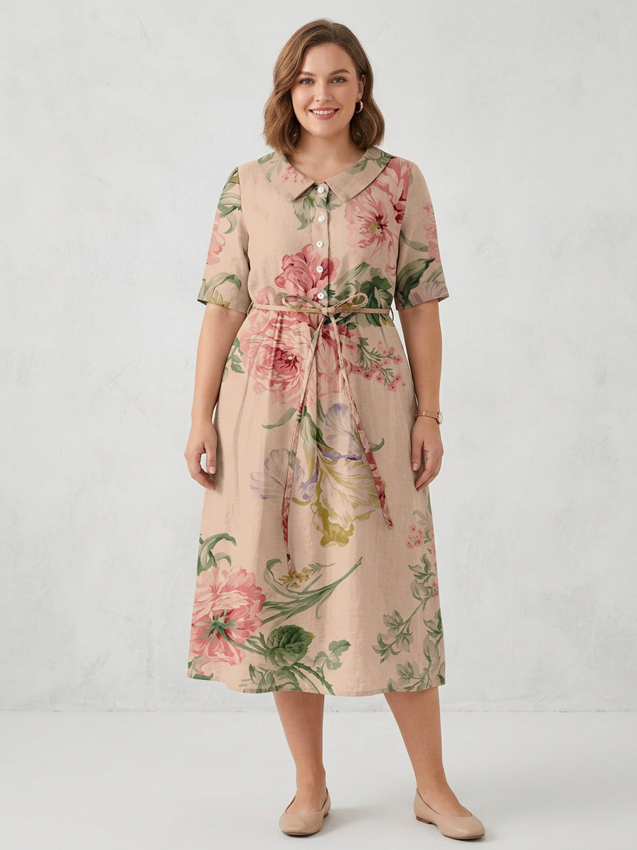 Ula | Blush Garden Dress