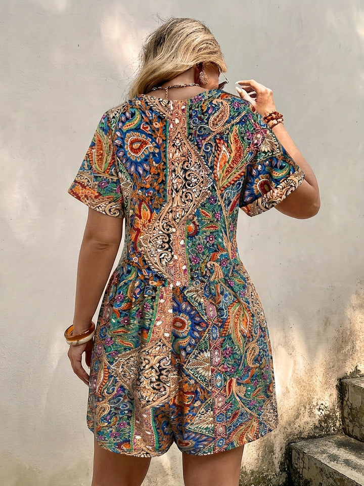 Soraya | Ocean Breeze Boho Jumpsuit