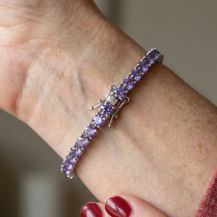 Demi Tennisarmband | Goud