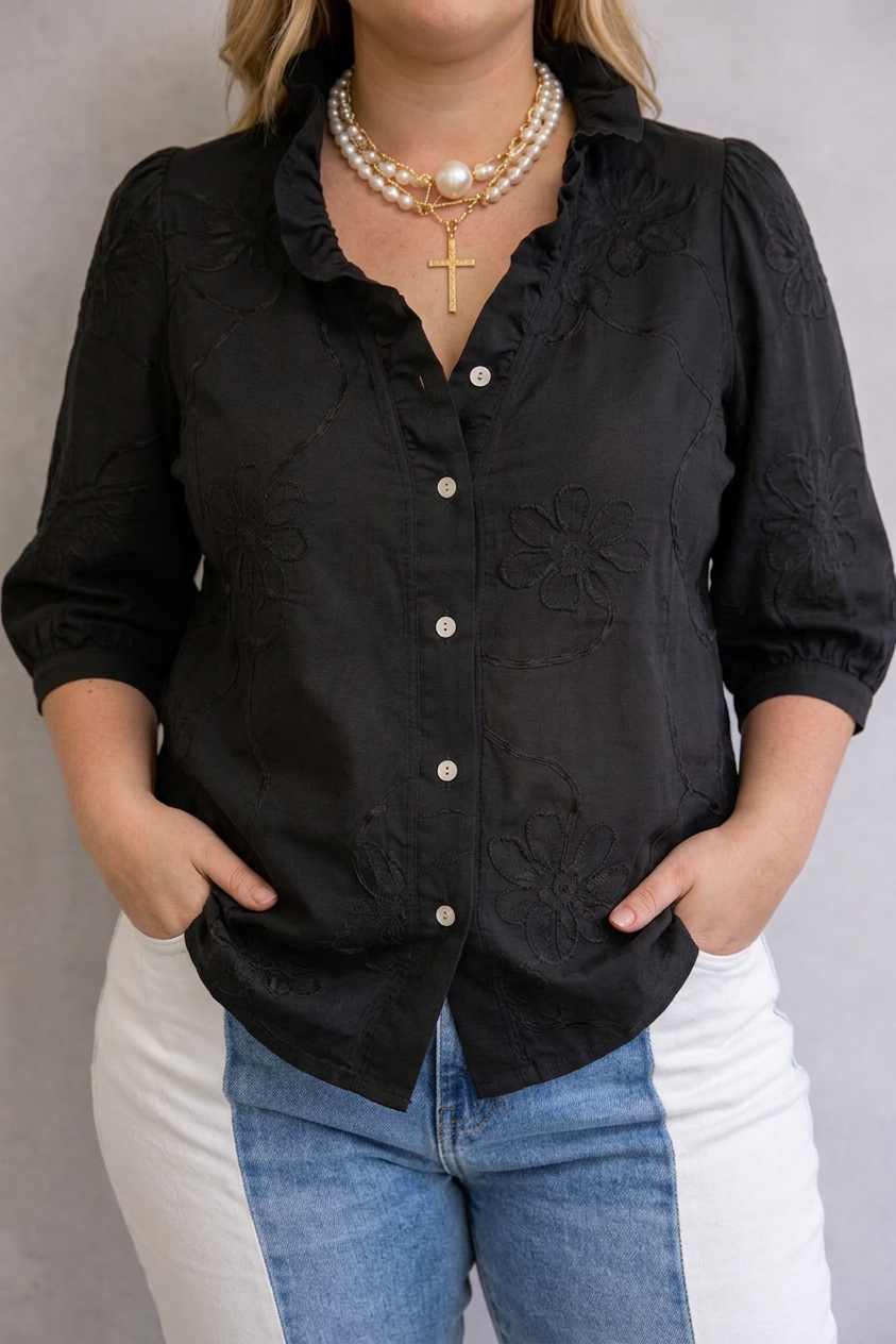 Petra | Bloemige Blouse