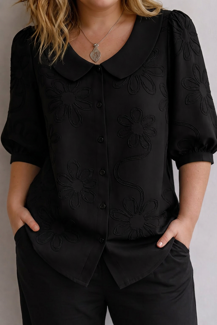Signy | Bloes met Bloemenprint