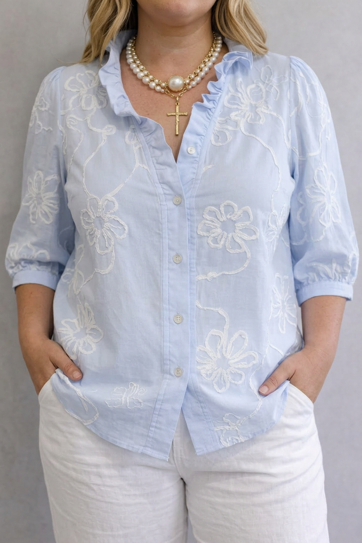 Gwendolyn | Bloemenblouse