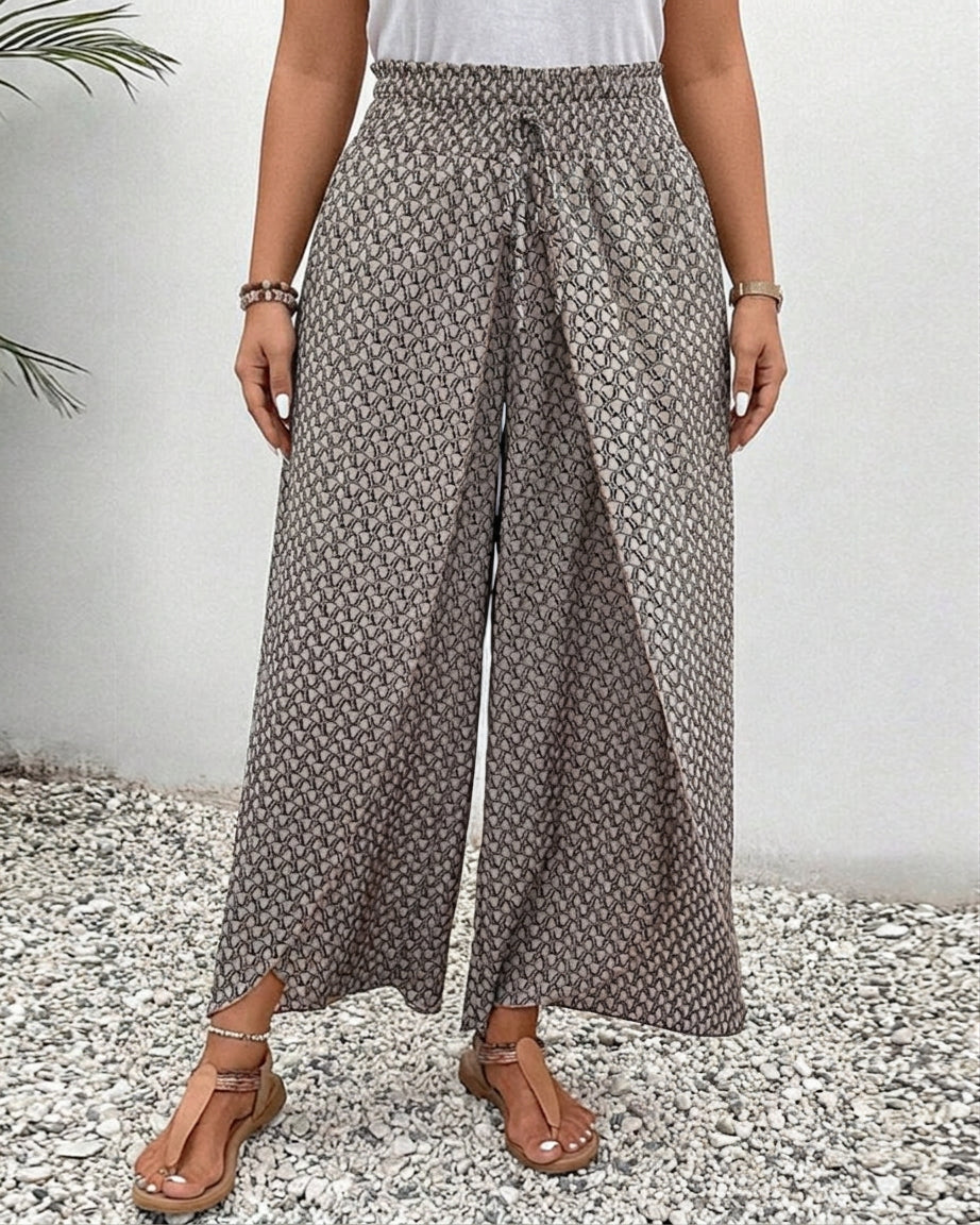 Fleur | Ontspannen Wijde Pantalon