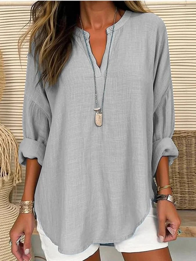 Carys | Trendy Gestreepte Blouse