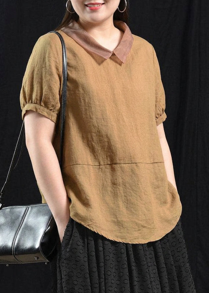 Saoirse - Zomer Linnen Shirt Blouse