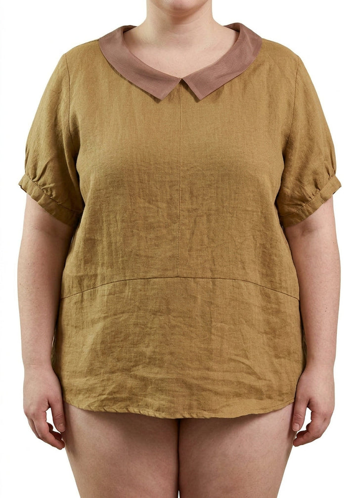 Saoirse - Zomer Linnen Shirt Blouse