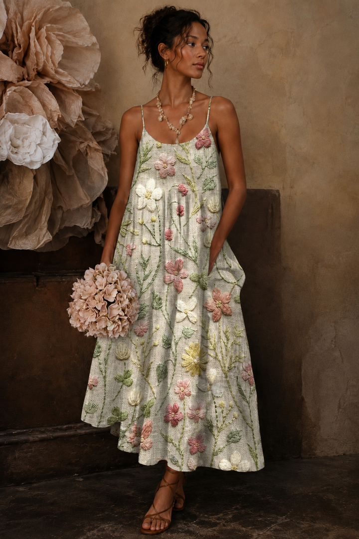 Bria Betovering Jurk - Bohemian Bloem