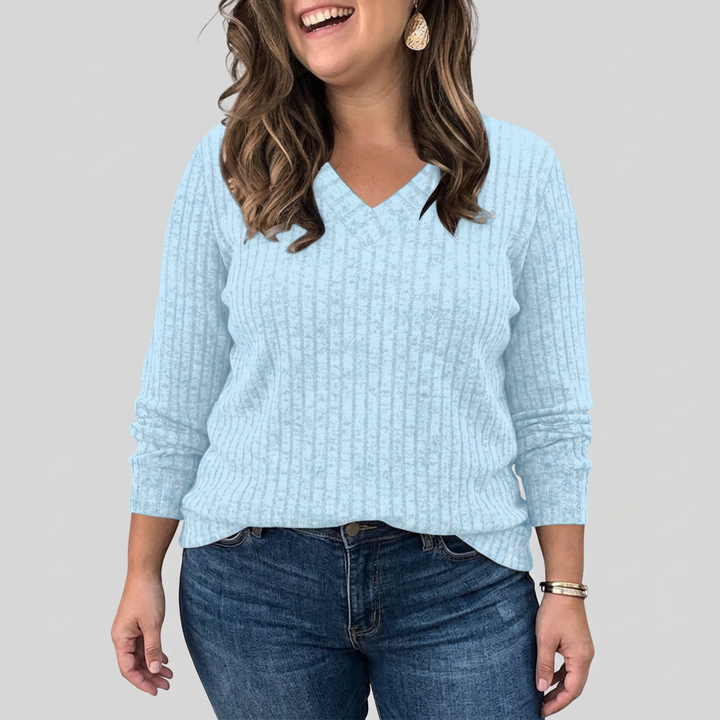 Opaline | V-Hals Lange Mouwen Top