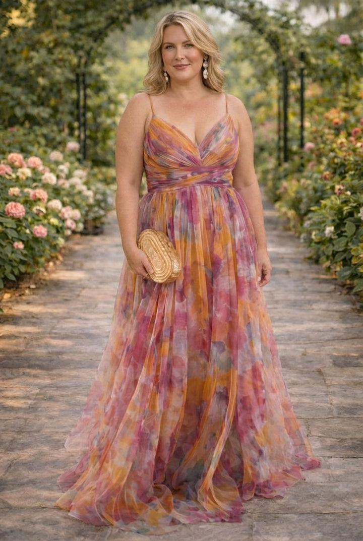 Sigrid | Bloemen Maxi Jurk