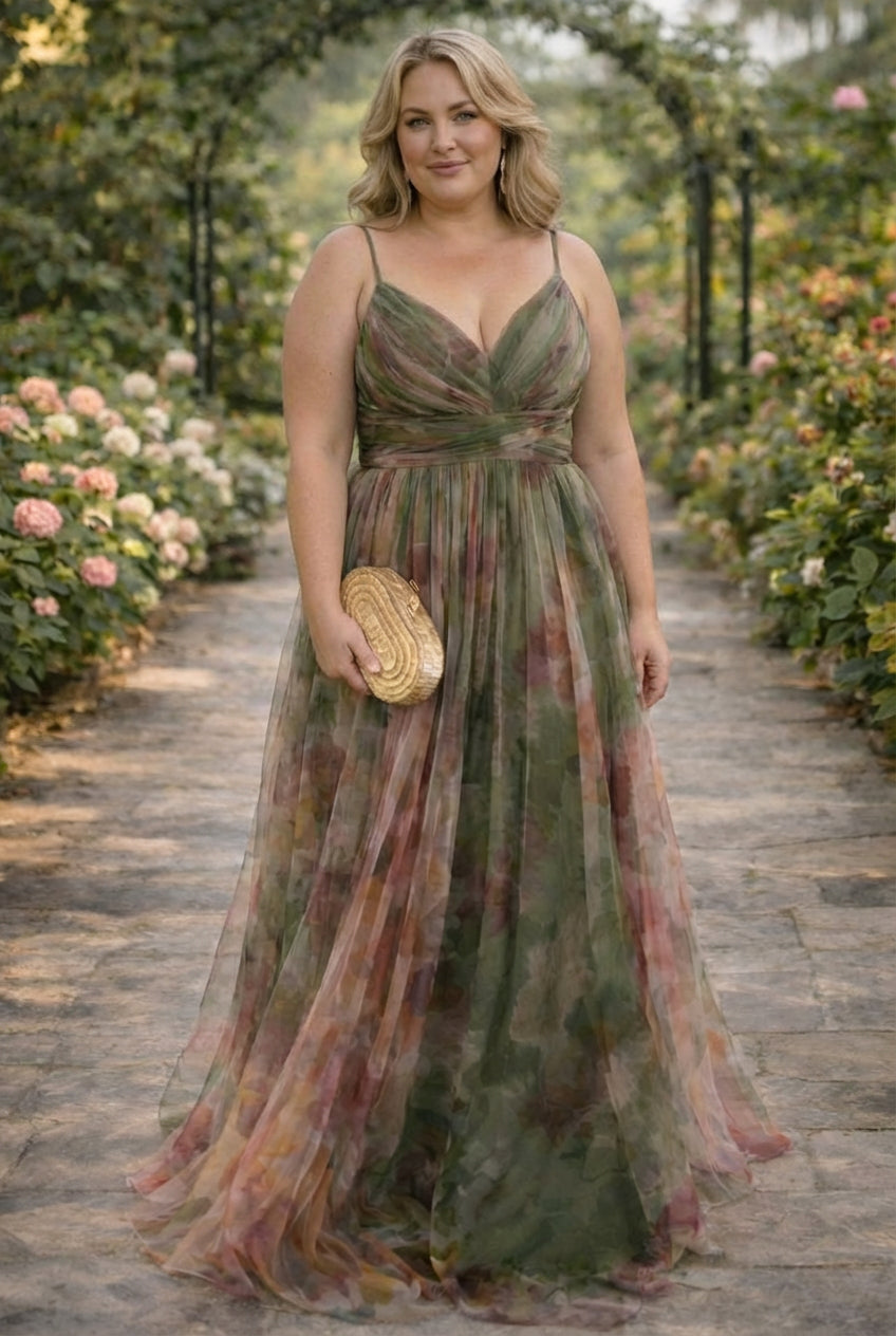 Sigrid | Bloemen Maxi Jurk