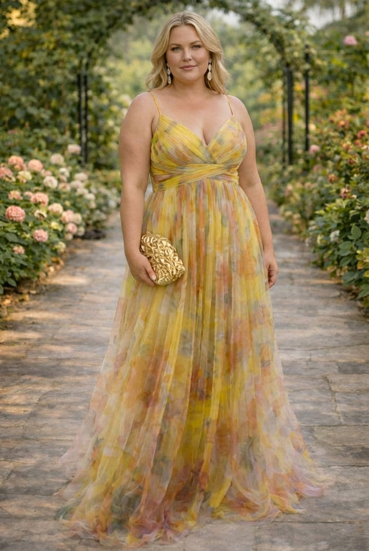 Sigrid | Bloemen Maxi Jurk