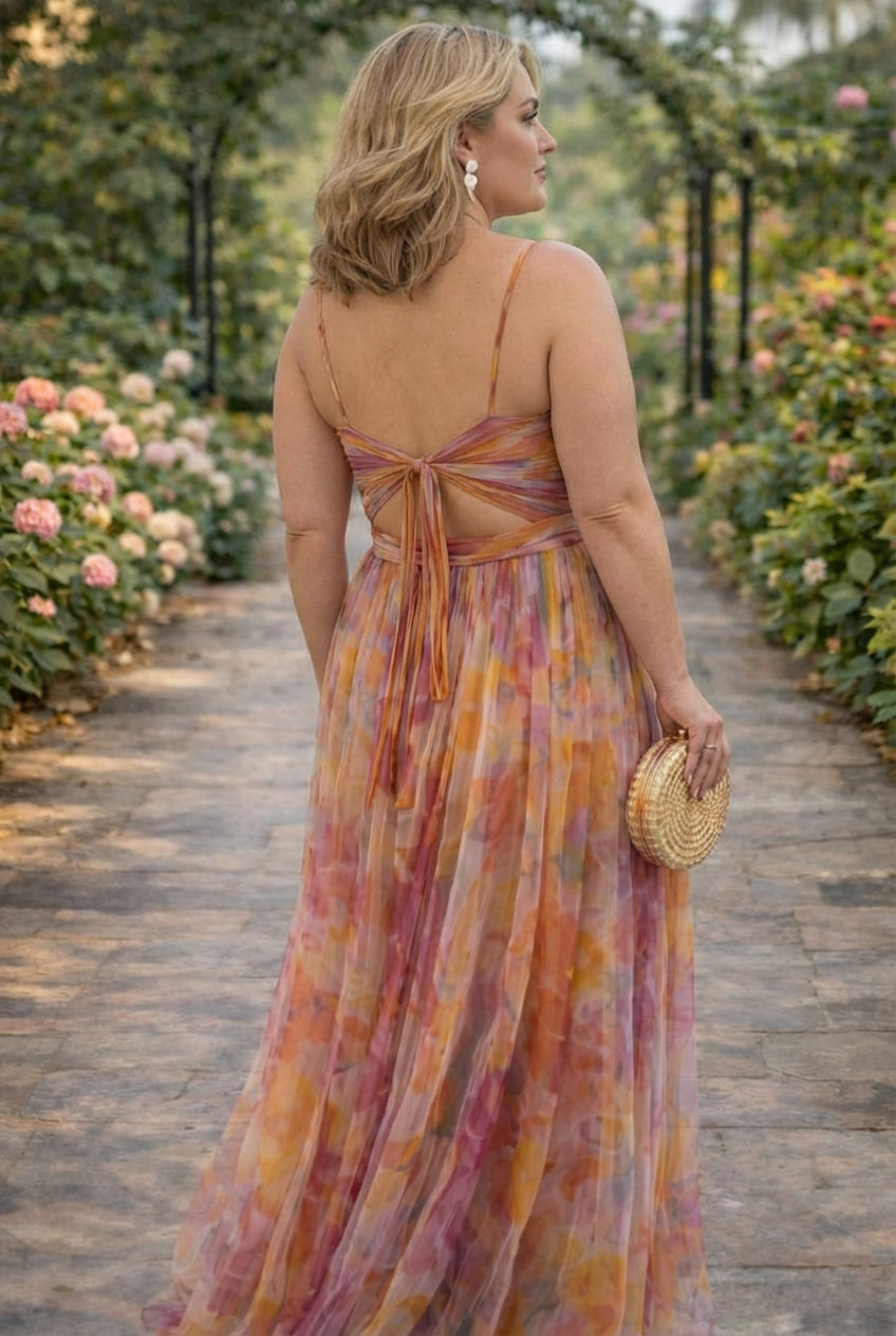 Sigrid | Bloemen Maxi Jurk