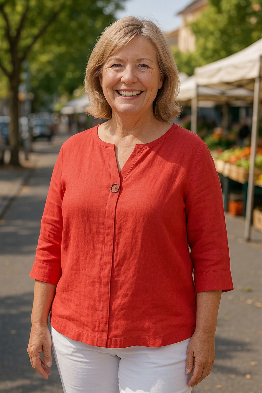 Birdie | Blouse - Licht. Flatterend