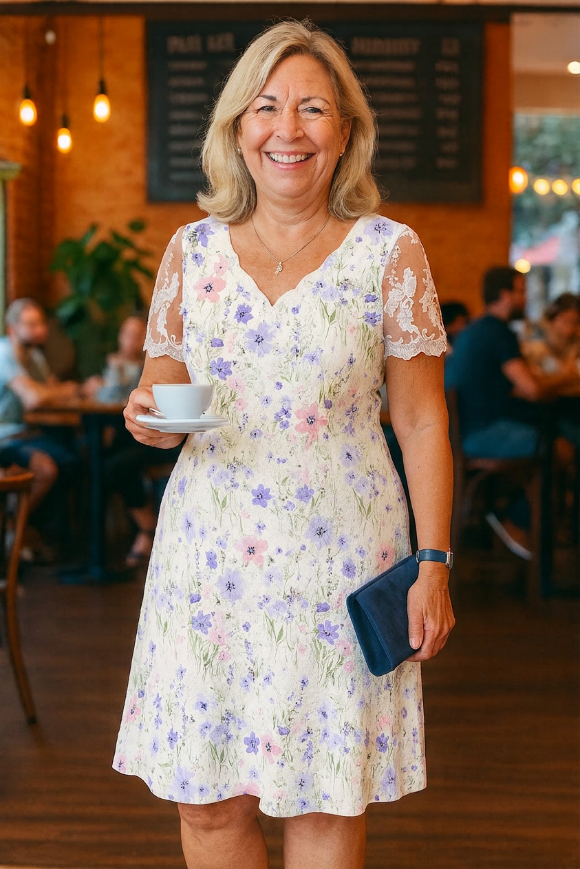 Mireille | Elegante Midi Jurk