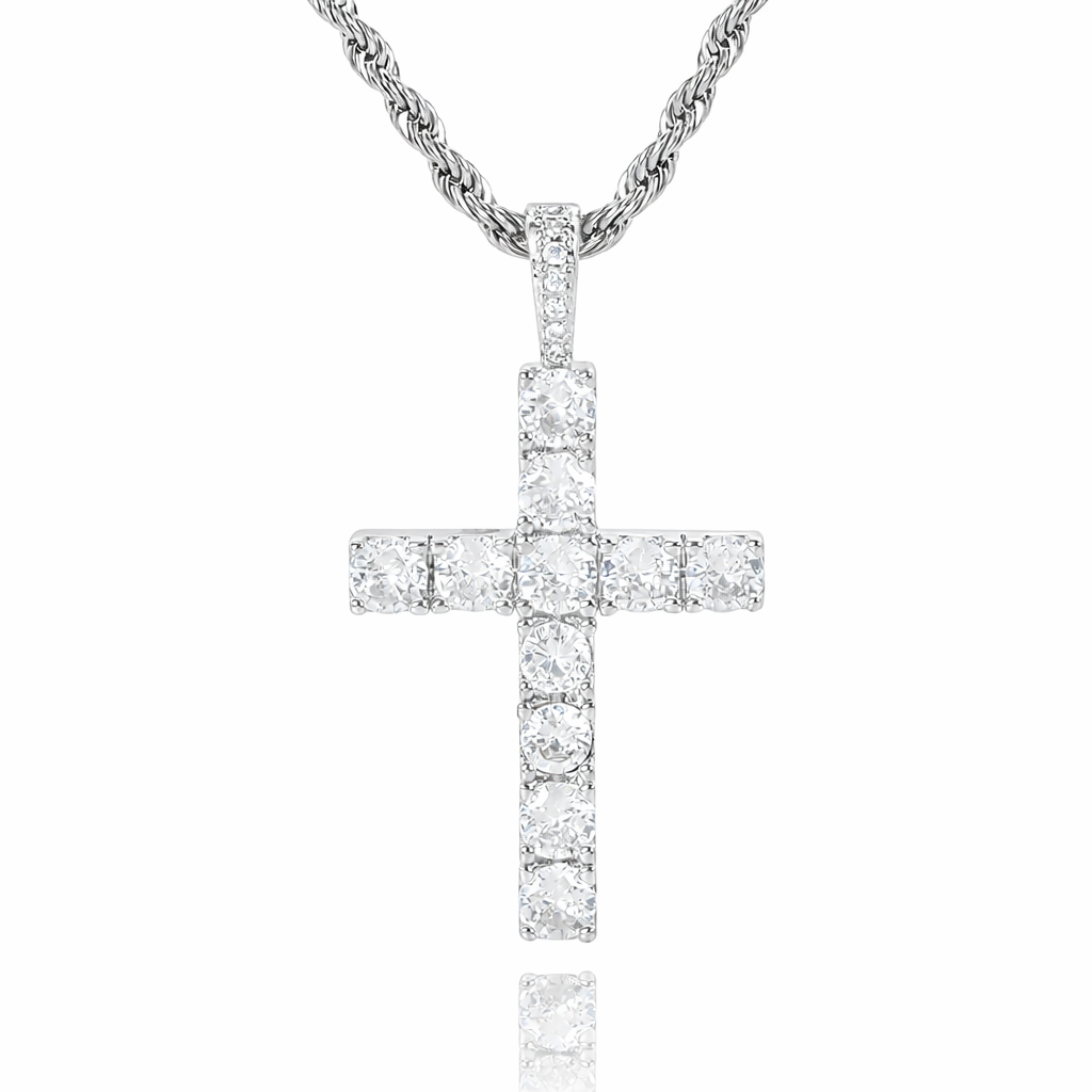 Birdie ketting | Wit Goud