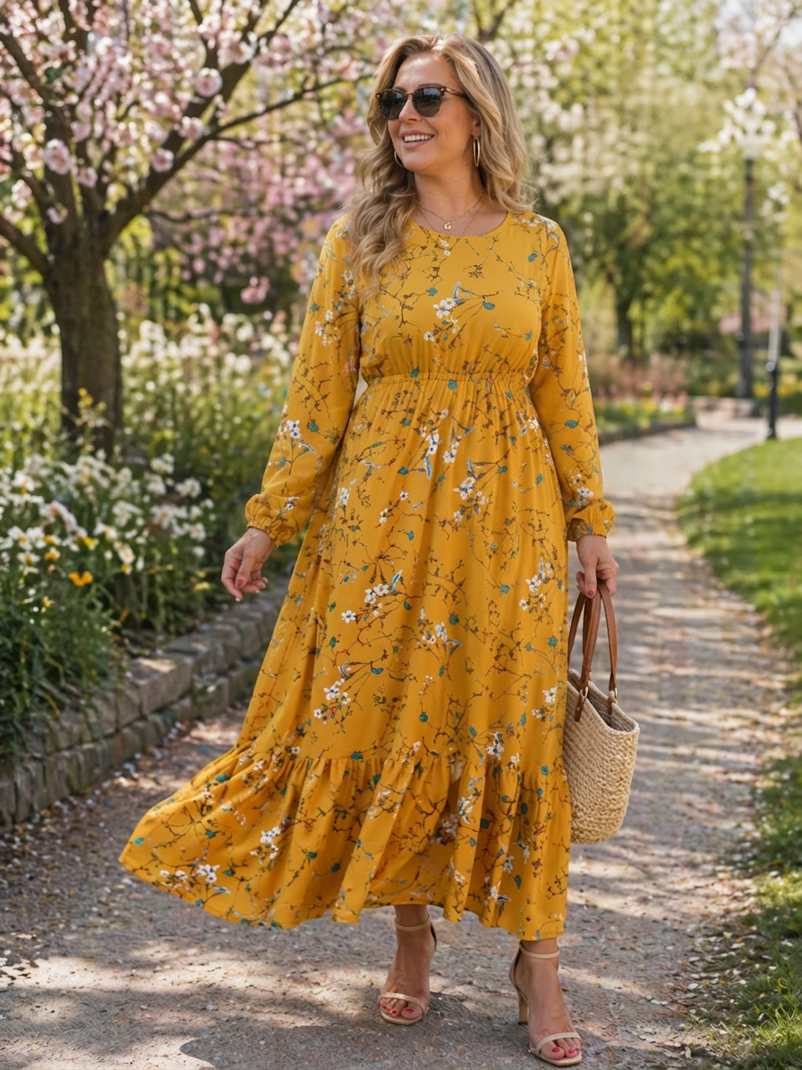 Verena | Bloemenjurken