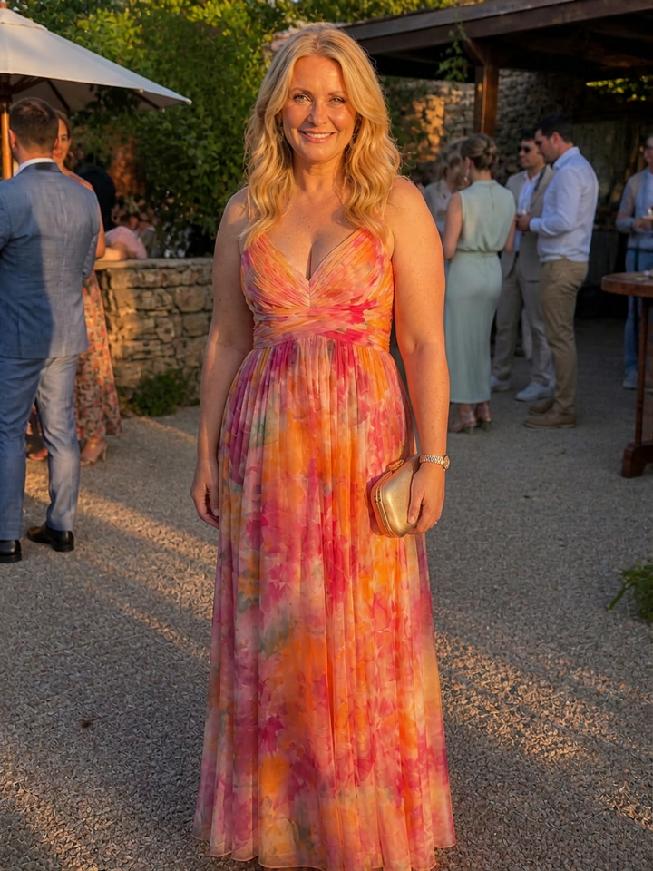 Stella &amp; Grace™ | Zachte Wikkel Maxi Jurk