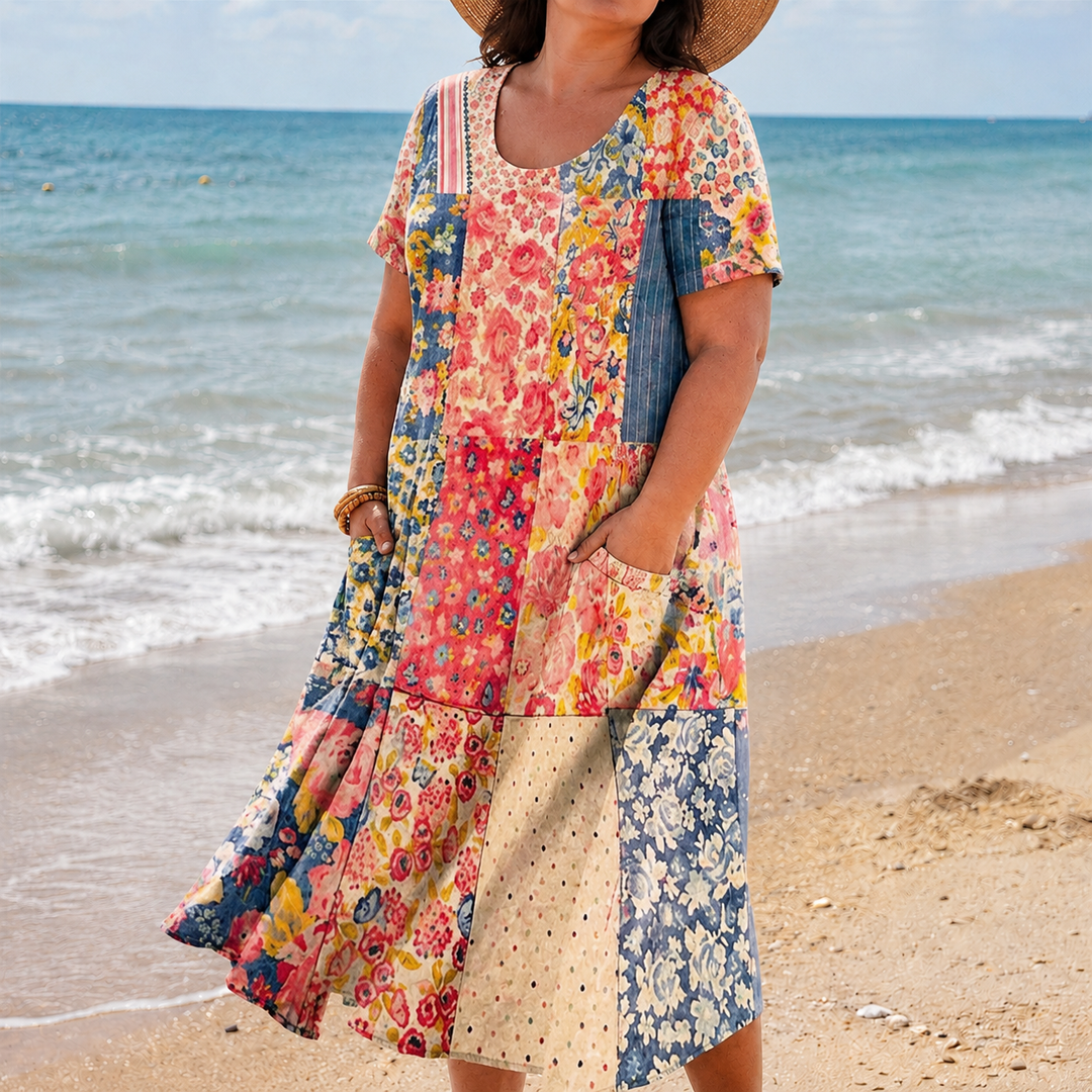 Nia - Dames Pocket Jurk