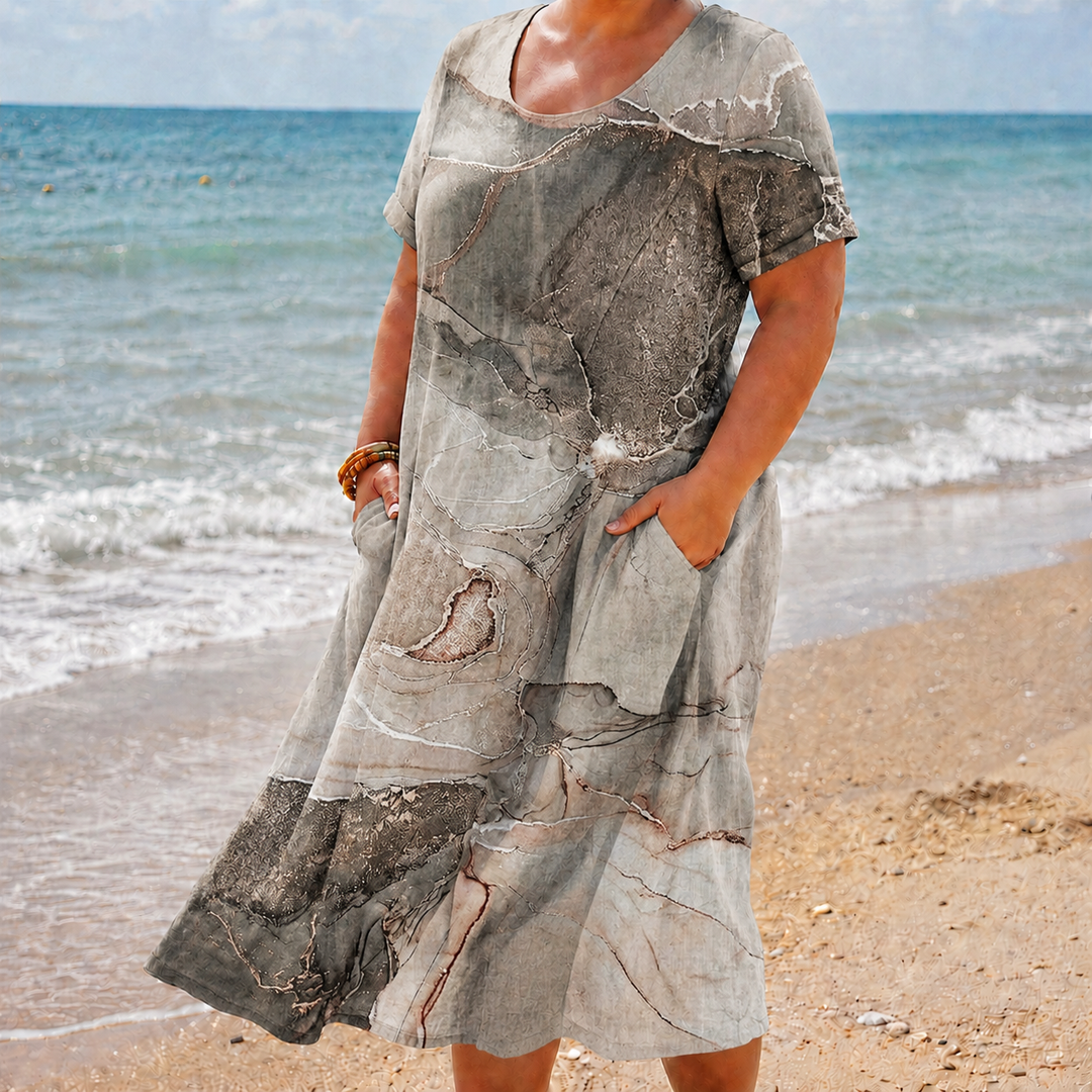 Rhea - Dames Pocket Dress